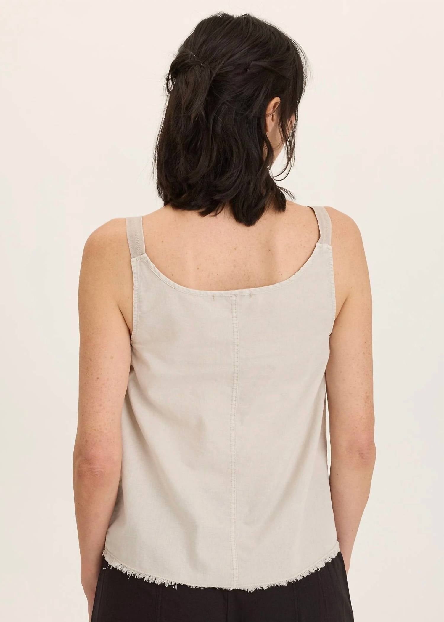 Xcvi - Shawnee Linen Billowy Tank Top