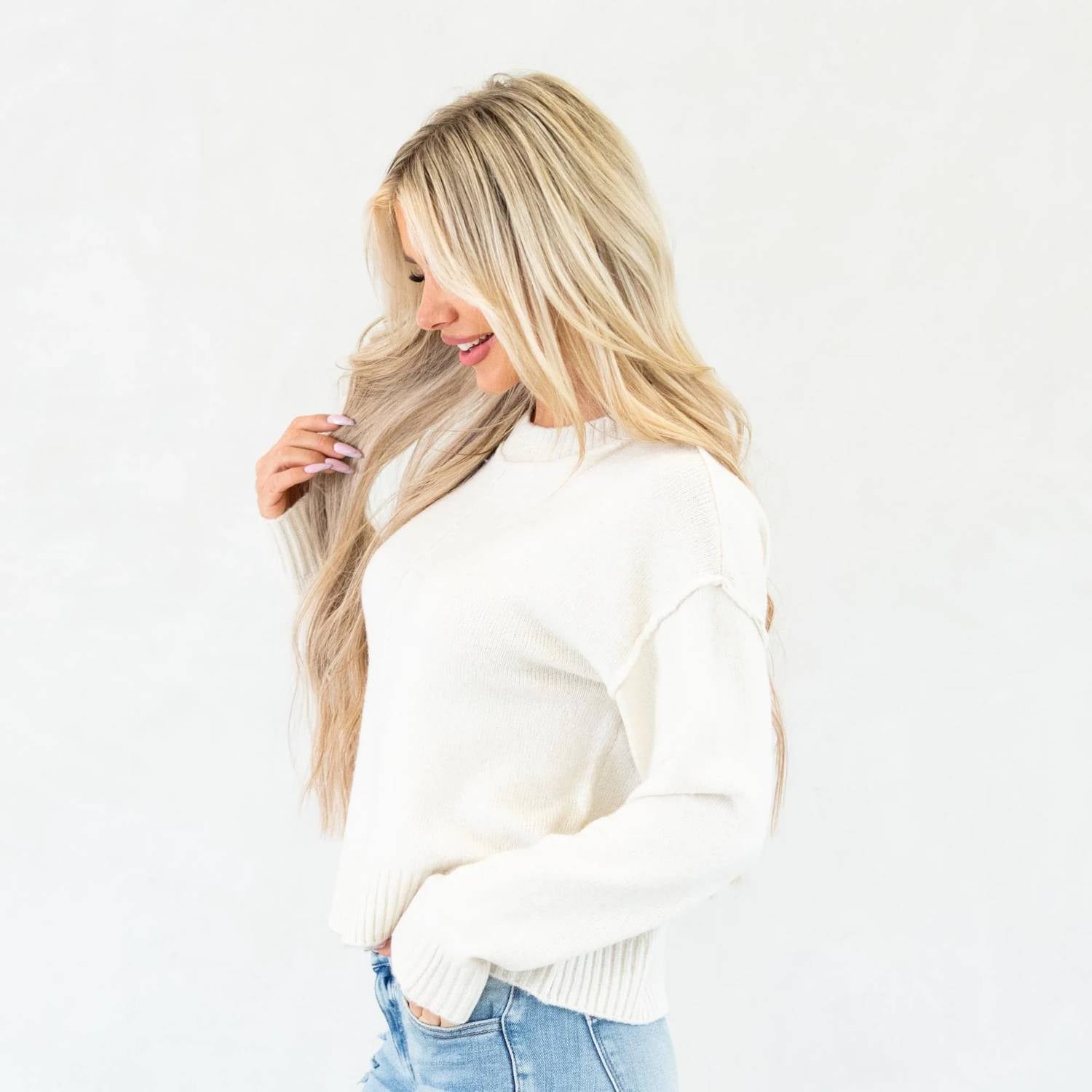 Hyfve - Ribbed Knit Pullover Top