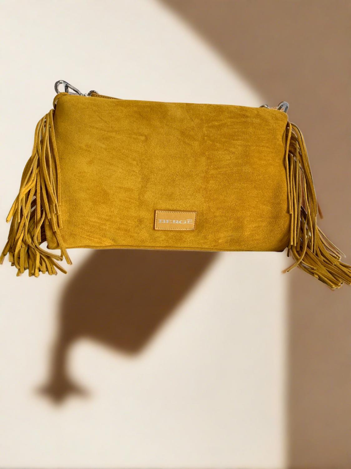 Berge - Miura Fringed Zip Top Bag