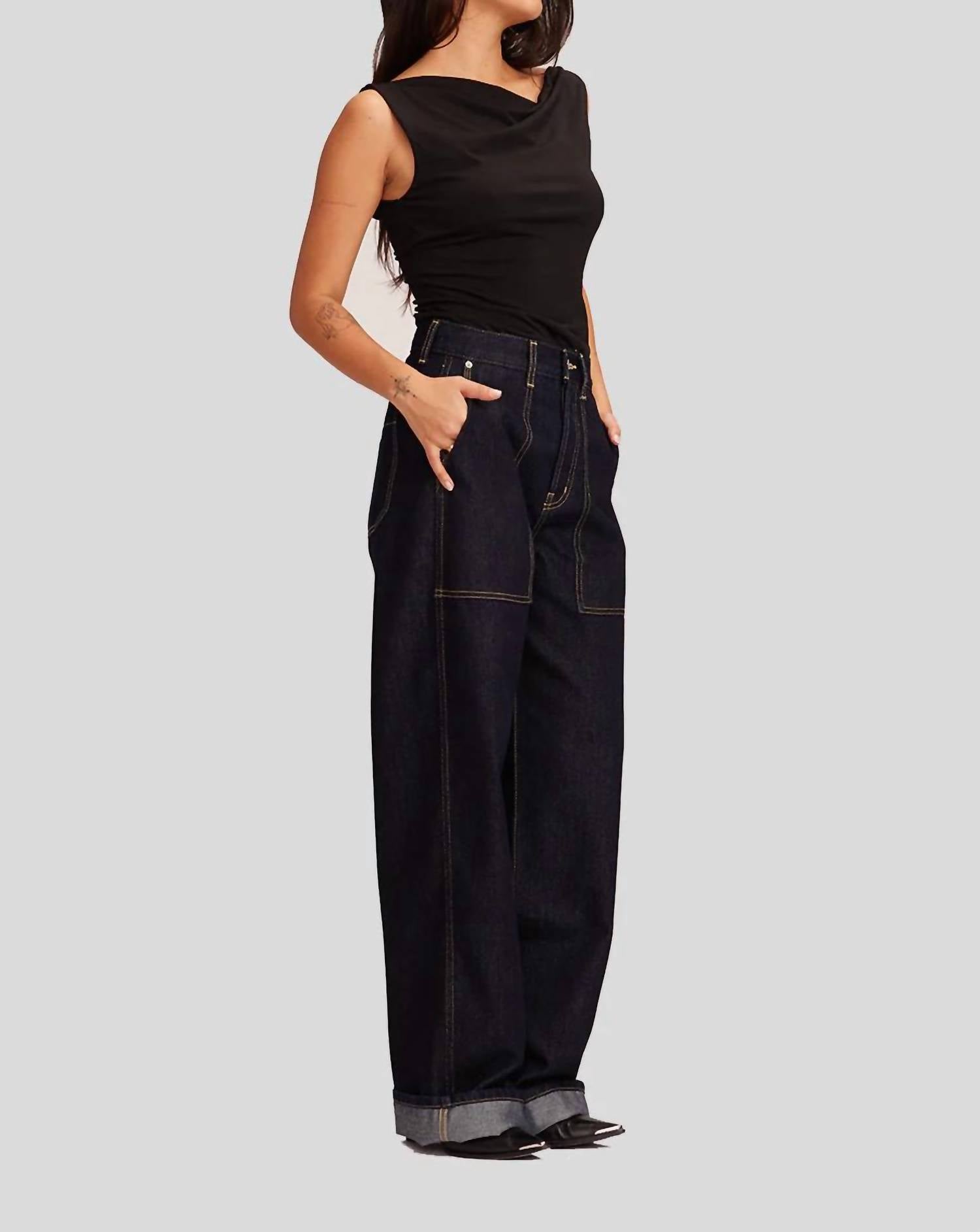 Etica - Anson Utility Barrel Jeans