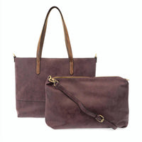 Joy Susan - Women's 2-in-1 Brushed Tote