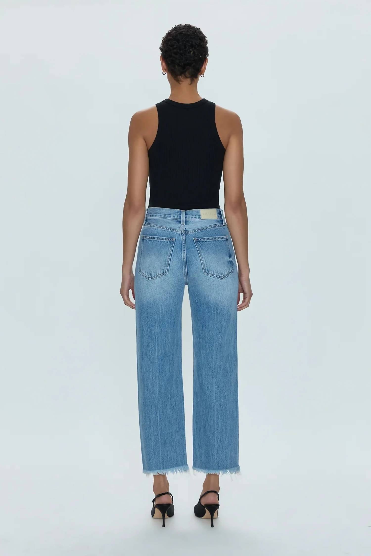 Pistola - Cassie Super High Rise Straight Jean