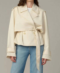 Joe'S Jeans - Liz Cropped Trench Coat