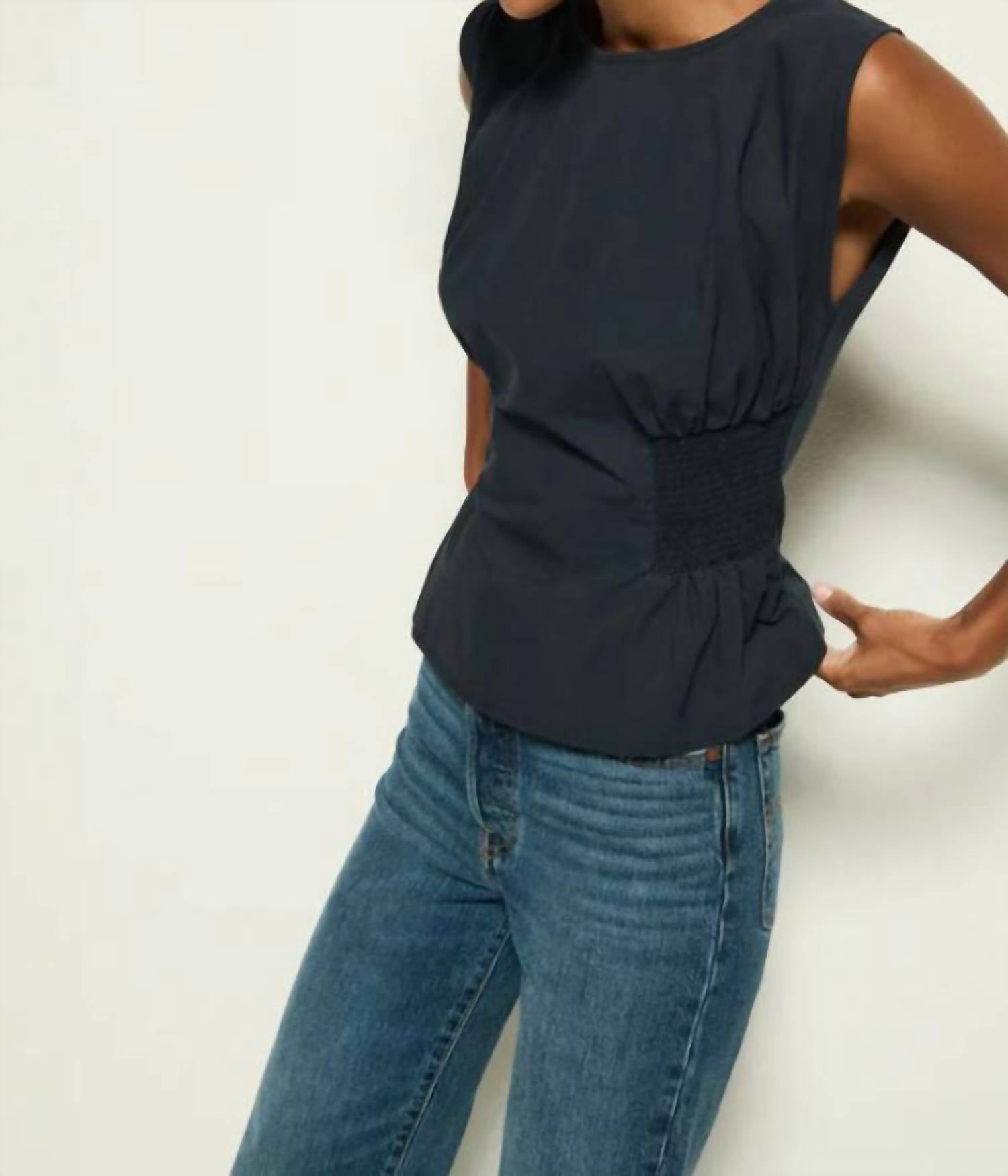 Nation Ltd - Lela Smocked Top