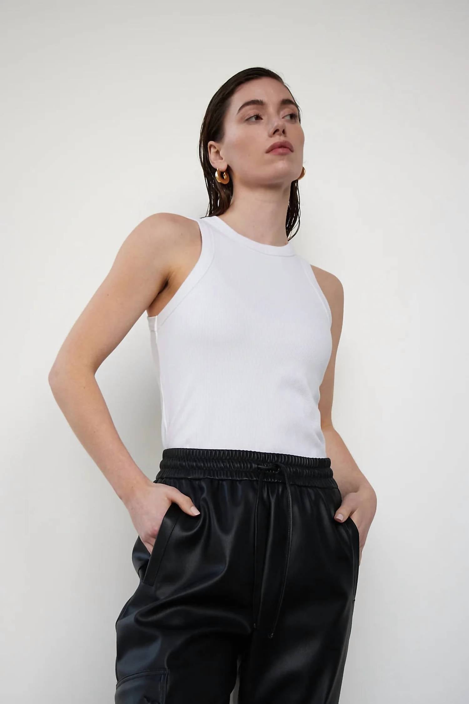 Withblack - Rita Ribbed Tank Top