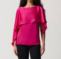 Joseph Ribkoff - Satin Layered Top