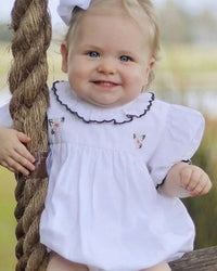 Christian Elizabeth - Magnolia Bubble Romper