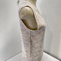 Emilia George - Women's Flecks V-neck Knitted Vest