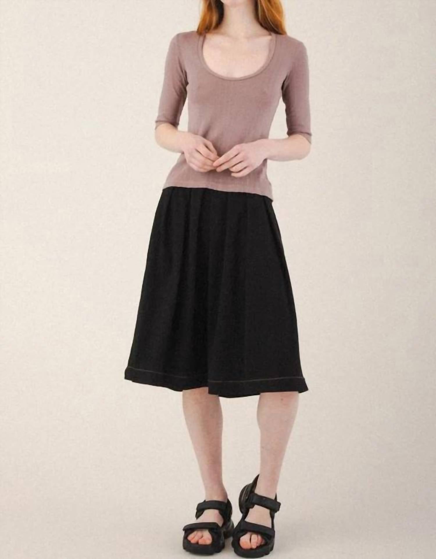 Prairie Underground - Pointelle Scoop Top