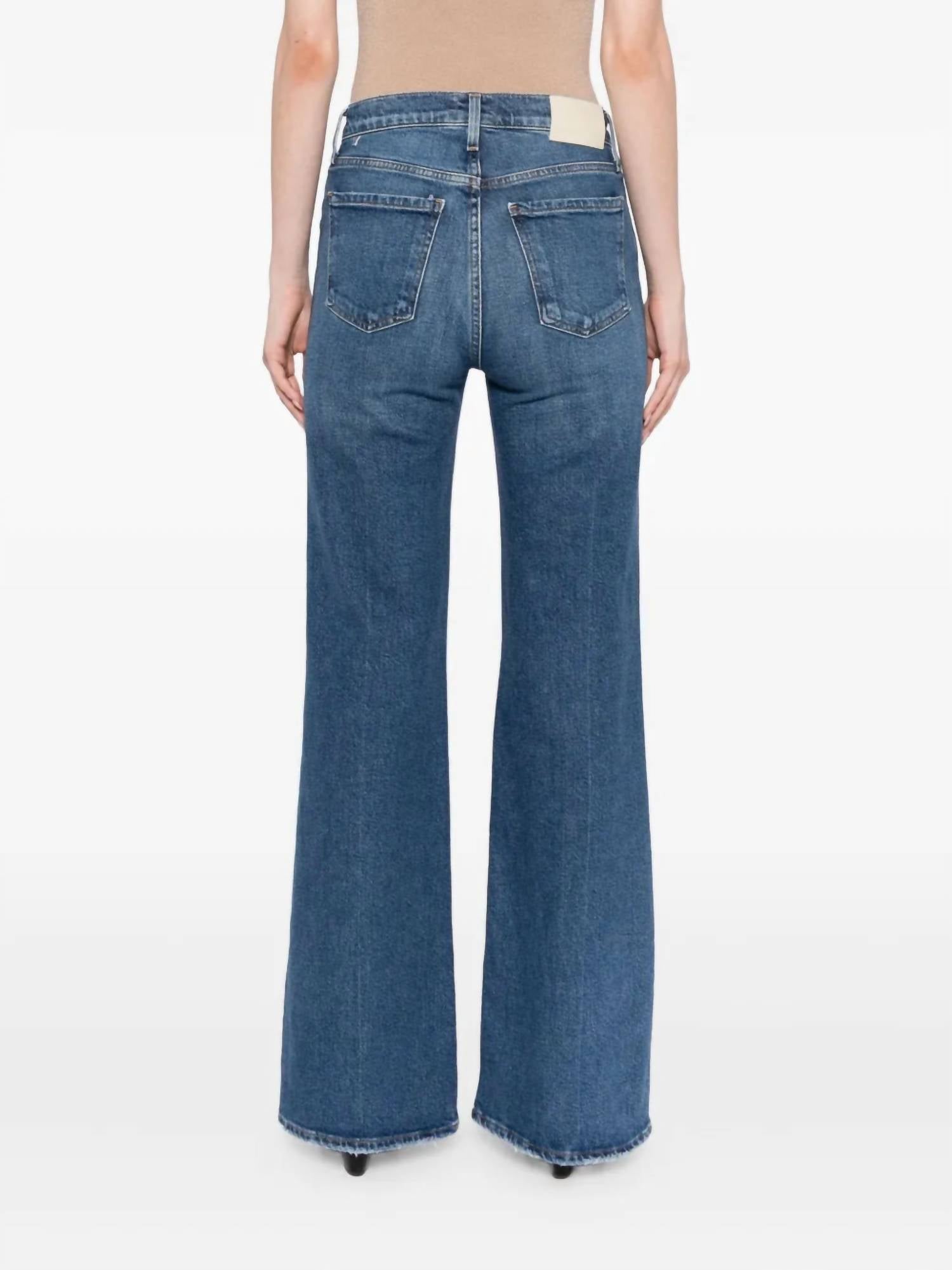 Citizens of Humanity Kimberly 70's Flared Jeans in cruise - women's jeans - detail view