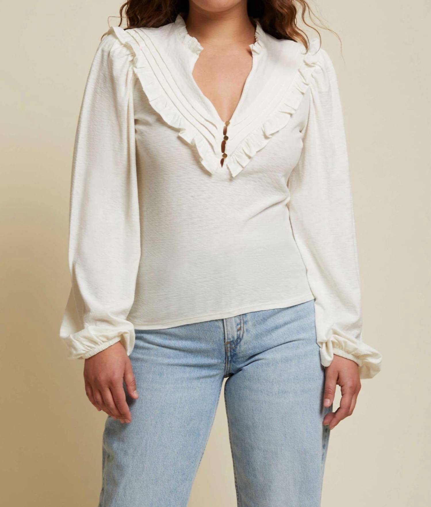 Nation Ltd - Quintana Yoked Top