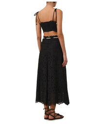 Zimmermann - Rhiannon Embroidered Bodice Top