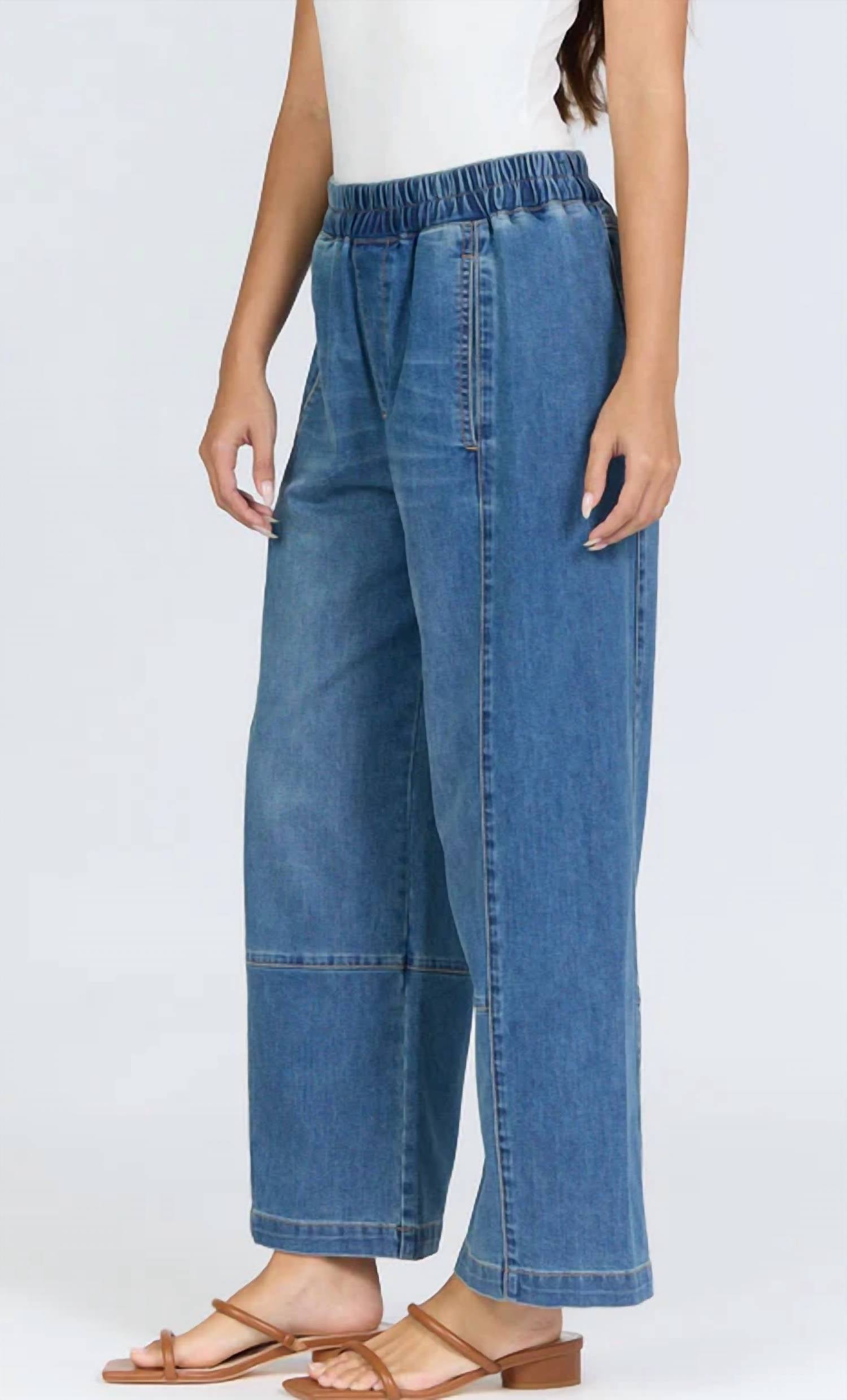 Dear John Denim - Della Cropped Barrel Jeans
