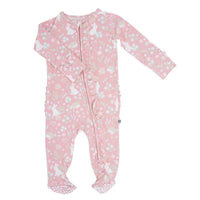 Sweet Bamboo - Kid's Woodland Print Footie