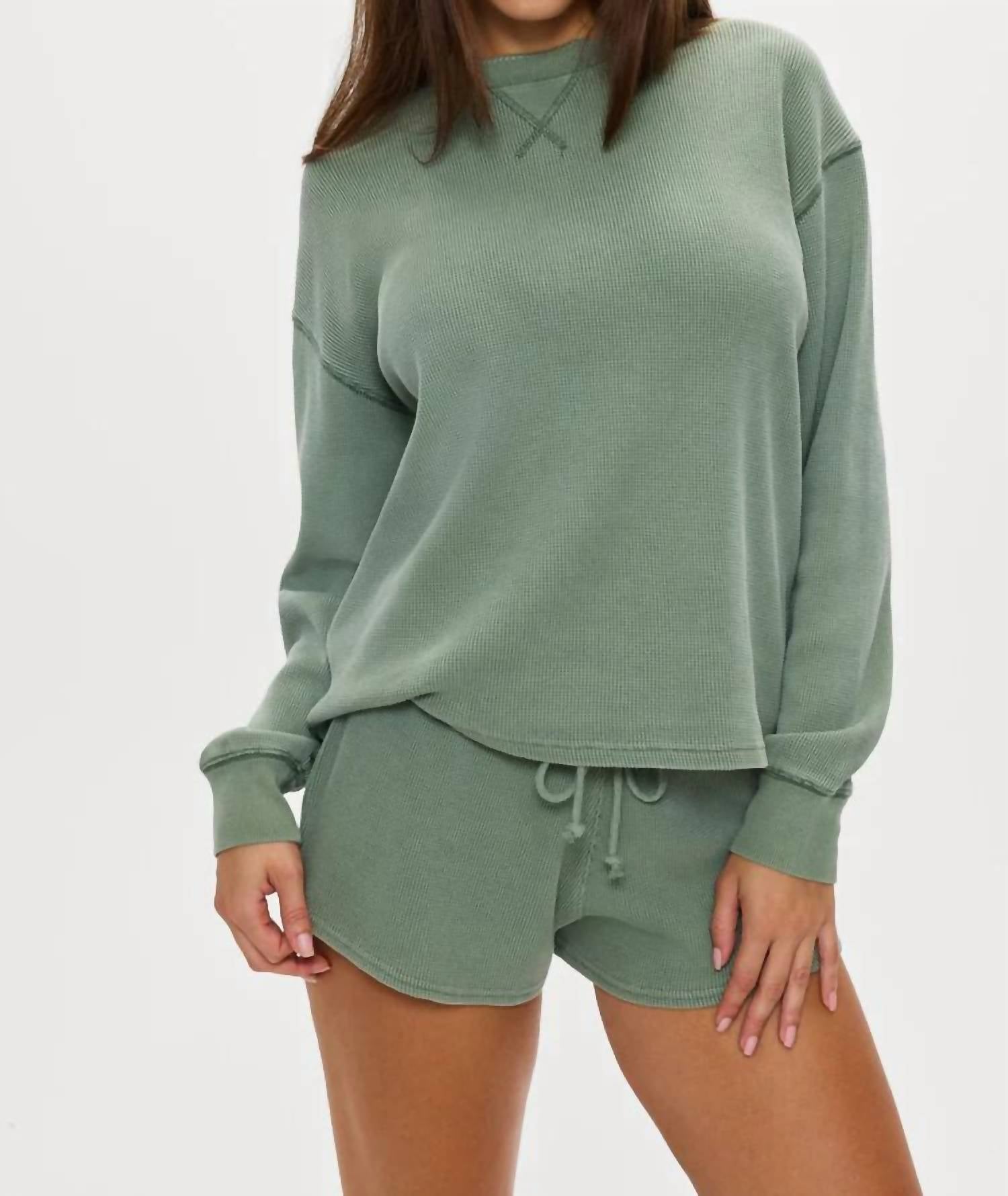 Frankies Bikinis - Noah Thermal Long Sleeve Shirt