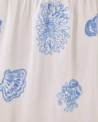 Lilly Pulitzer - ZANNA EMBROIDERED COTTON MIDI DRESS