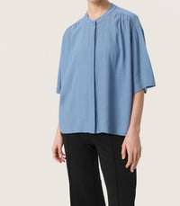 Soaked In Luxury - Layna Half Sleeve Loose Fit Shirt