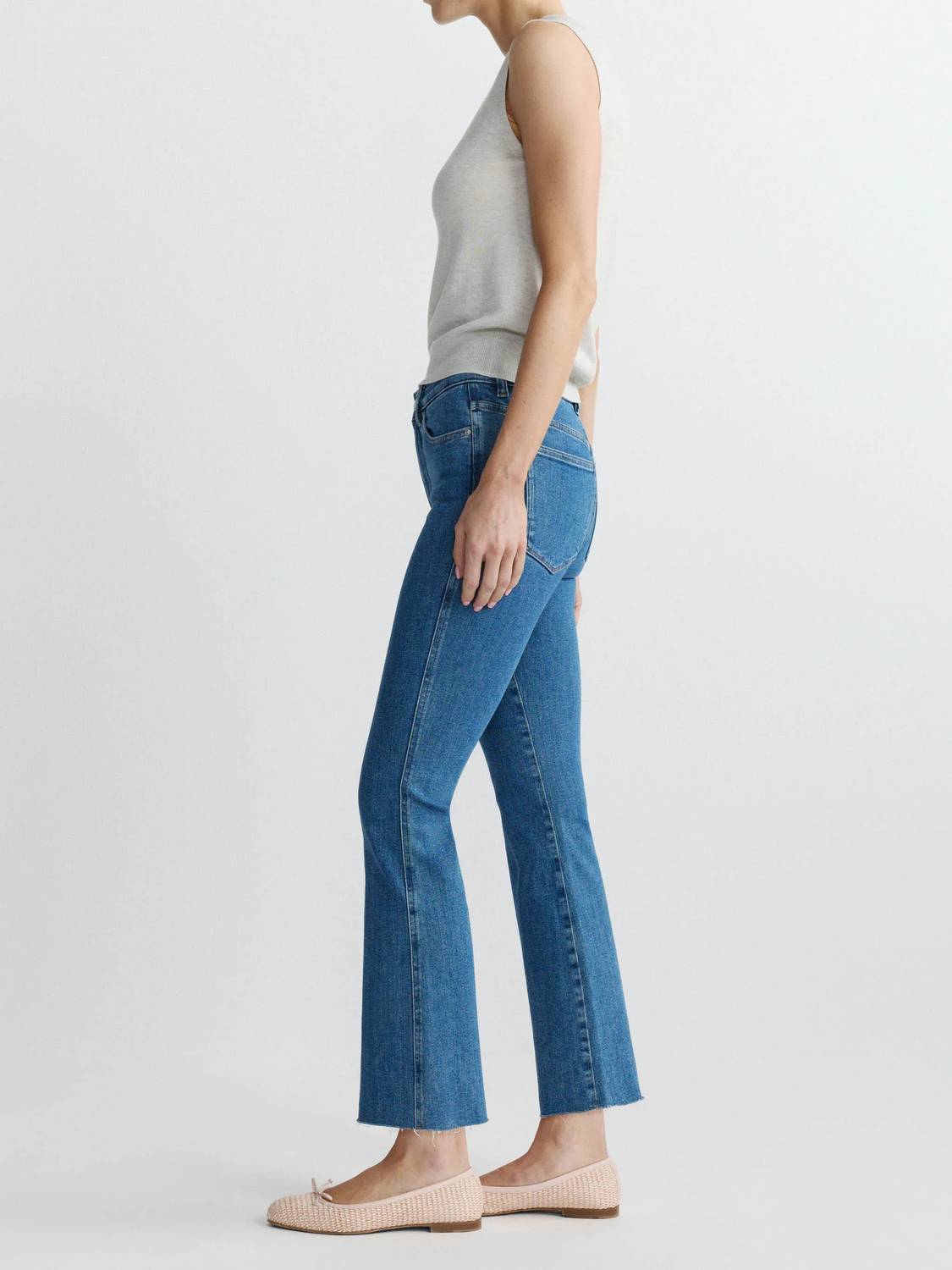 Dl1961 - Women'S - Bridget Boot High Rise Instasculpt Crop Jeans