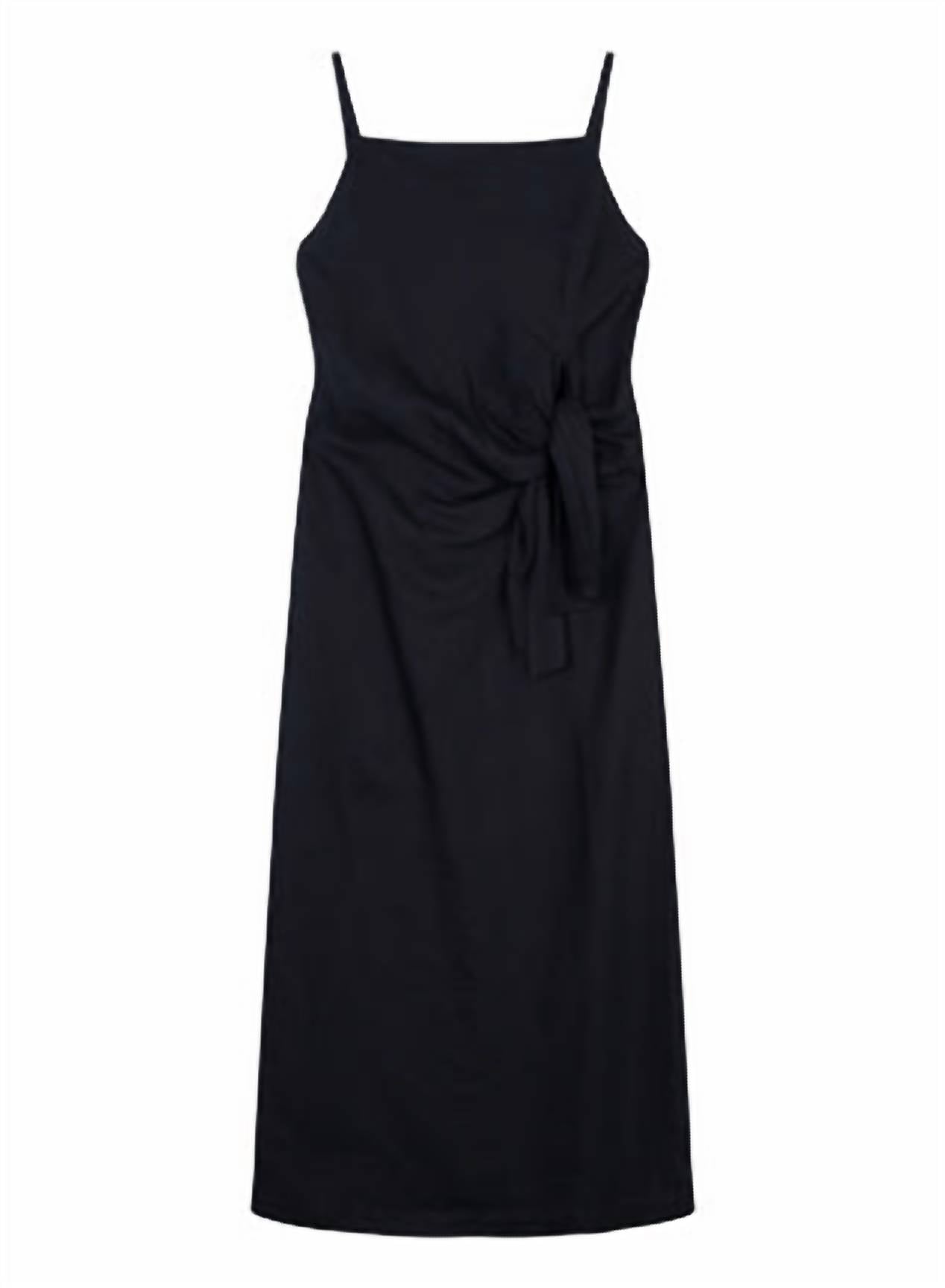 Tela Women's Ninfa Midi Dress in black - women's dress