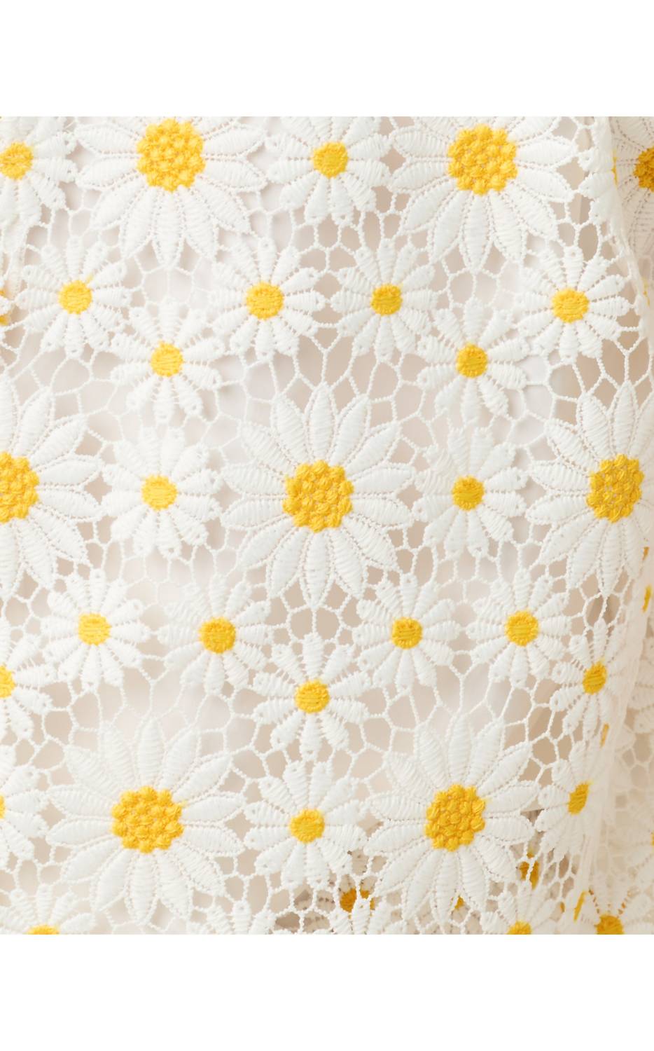 Lilly Pulitzer Louise Top in resort white fresh as a daisy lace - women's t-shirt - view 6