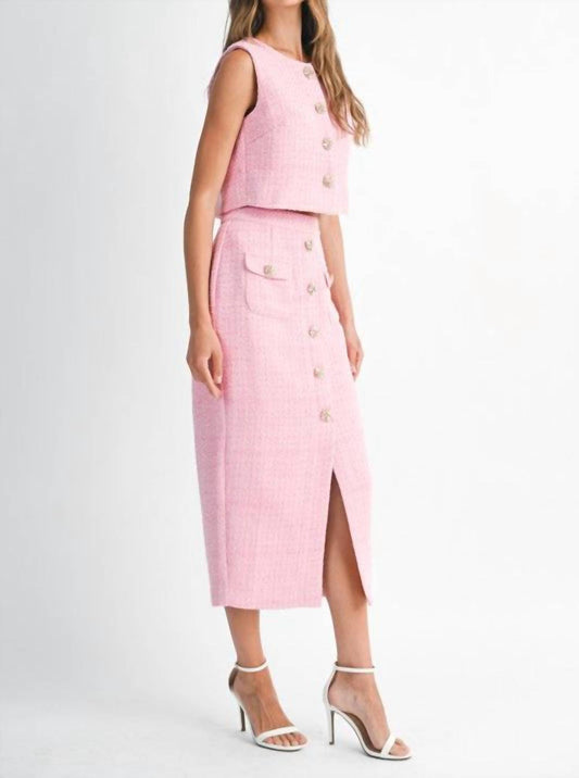 Mable - Penelope Tweed Skirt