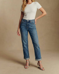 Artemis Vintage - Tummy Control High Rise Slim Straight Jeans