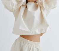 Suzie Kondi - Balon Silk Taffeta Top