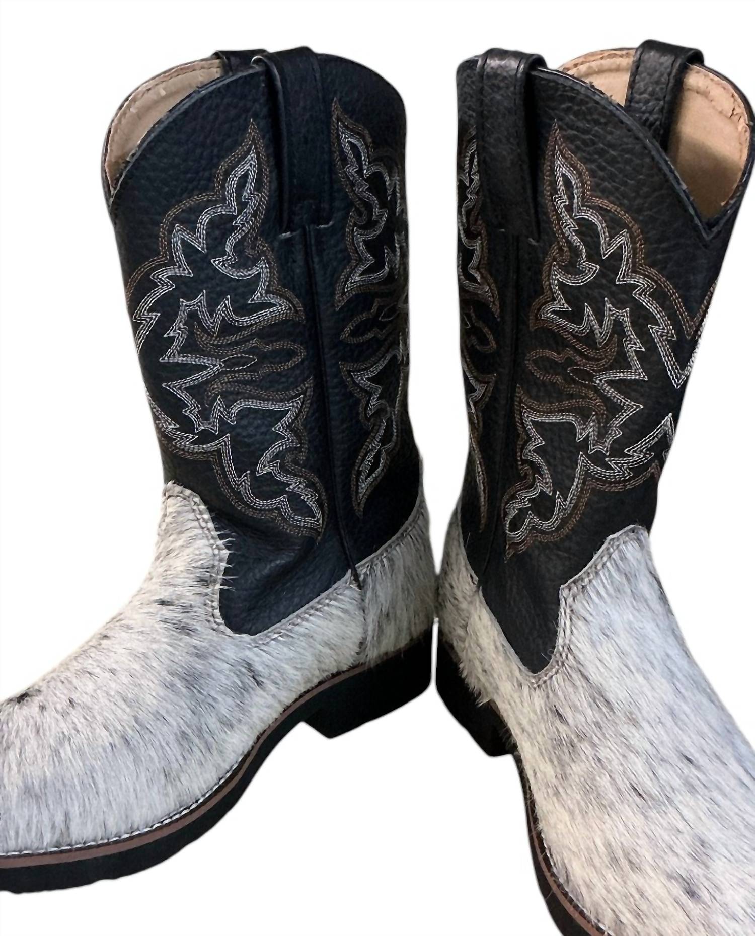Roper - Women's Hair-on Hide Square Toe Boots