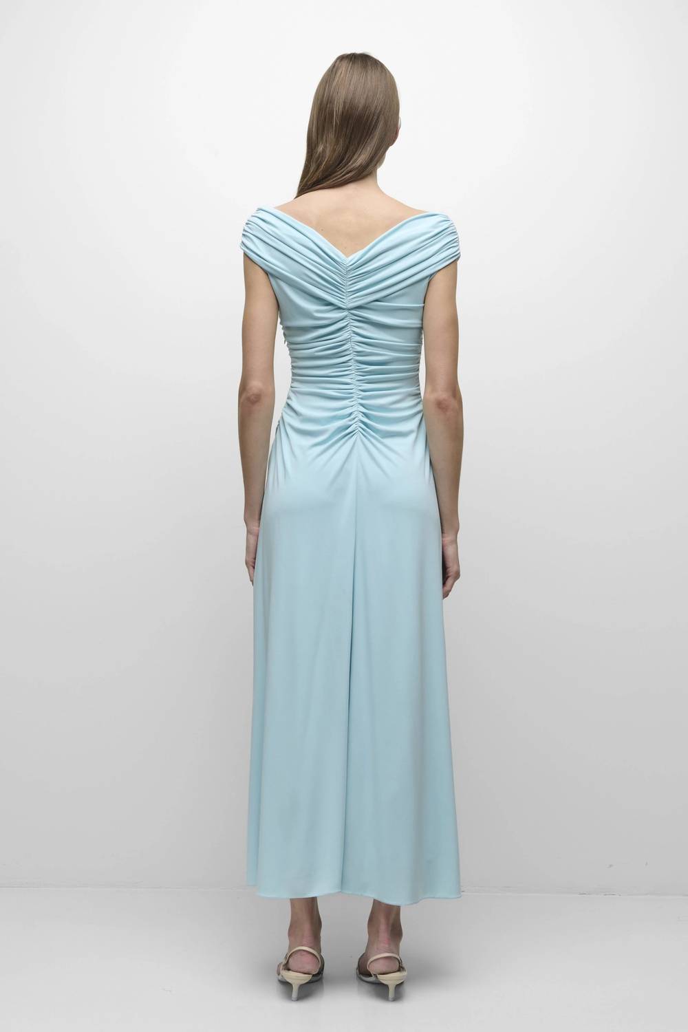 Simkhai - Sheyda Draped Midi Dress