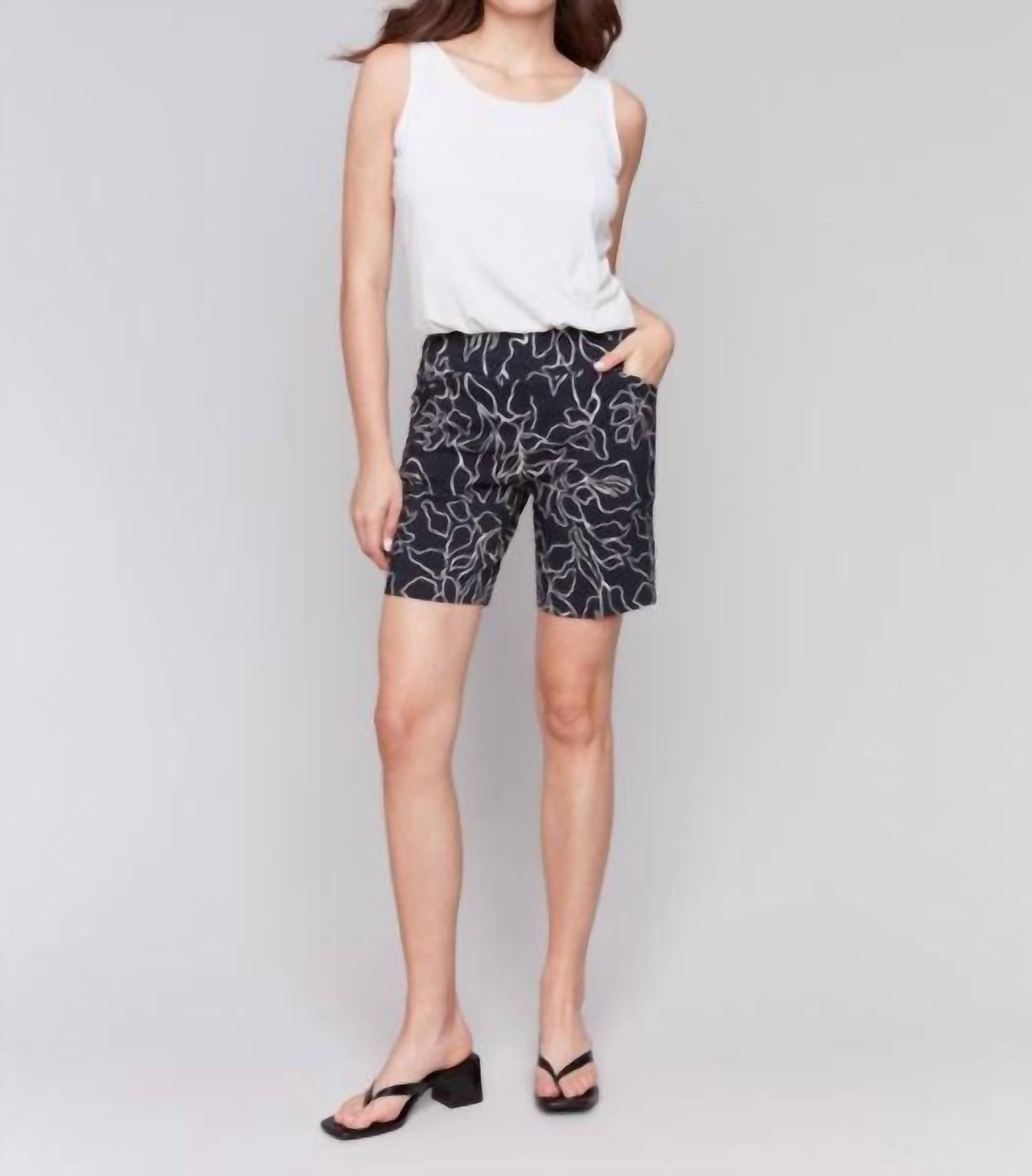 Charlie B - Printed Pull-on Short