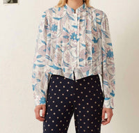 ALIX OF BOHEMIA Ryland Valentine Shirt in blue - women's blouse