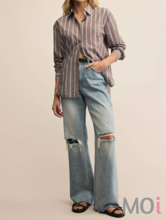 Z Supply - Seaport Button Down Poplin Shirt