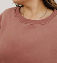 JADE BY JANE Ruth Pullover Top in brown - women's long sleeve top - view 6