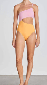 BONDI BORN Sigourney One Piece in sprinkle - women's swimwear