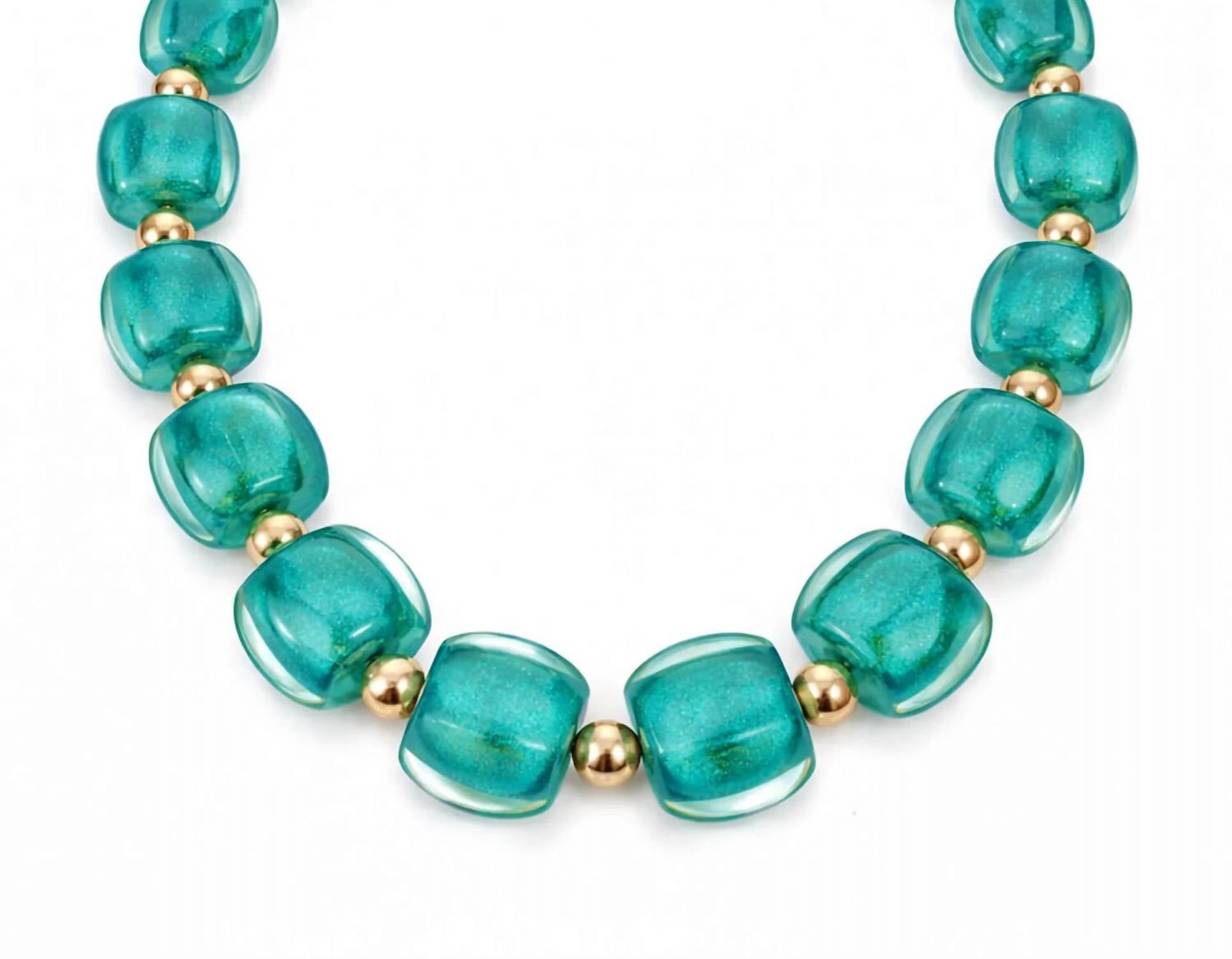 Gold & Honey - Women's For After Hours Beaded Lucite Necklace