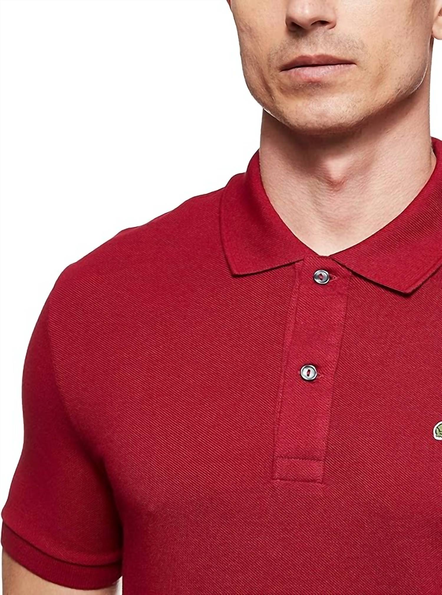 Lacoste - Short Sleeve Classic Pique Polo Shirt