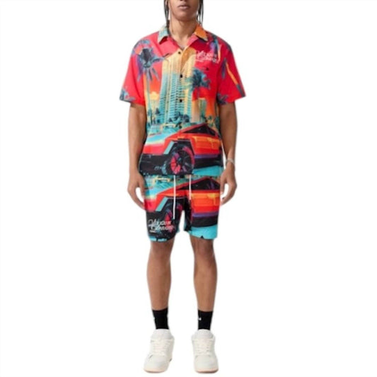 Jordan Craig - Retro Wanderlust Party Short & Shirt Set