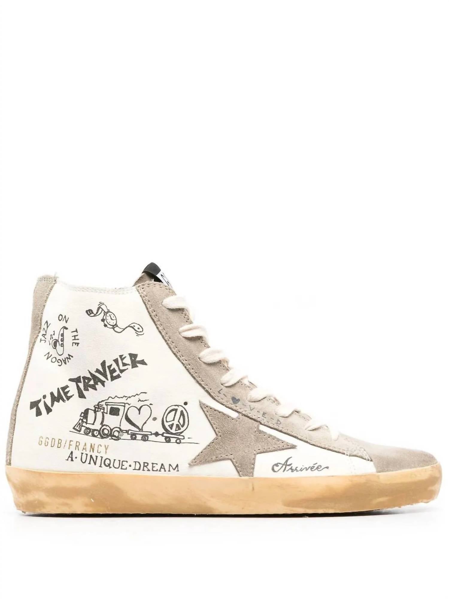 Golden Goose - Women's Francy With Lettering Sneakers