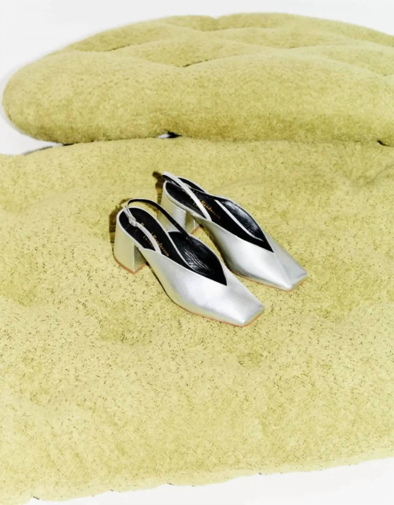 Rupert Sanderson Women's Marquito Heels in silver - women's heels - alternate view