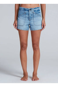 Askk Ny - Jam High Rise Denim Short