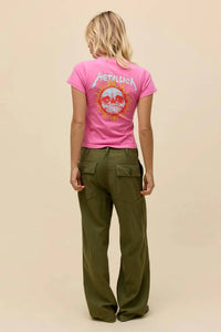 Daydreamer - Metallica Flaming Sun Short Sleeve Tee