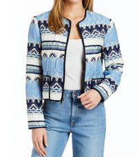 Drew - Pattern Zip-up
