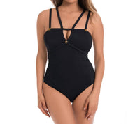 Amoressa - Double Strap One Piece Swimsuit