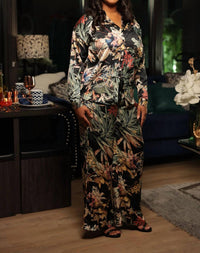 Ambition - Botanica Satin Pants