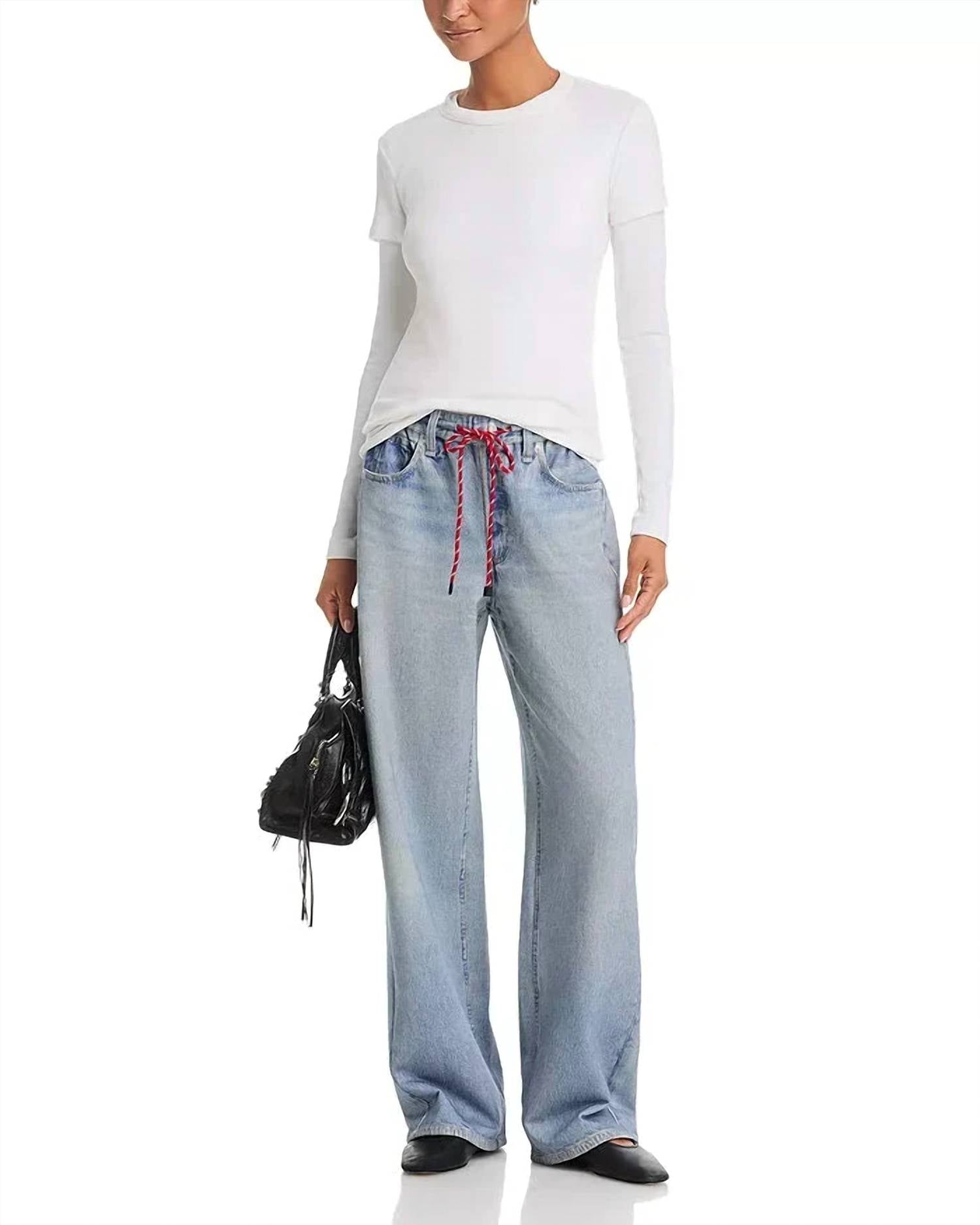 Rag & Bone - Miramar Terry Drawcord Wide Pants