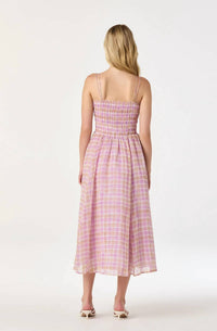 Astr - Lehela Smocked Midi Dress