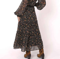 Sadie & Sage - Kathleen Tiered Long Sleeve Dress