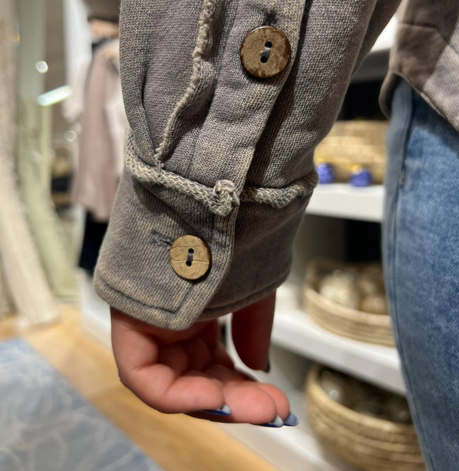 Habitat - Color Wash Terry Anywhere Shacket