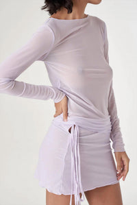 Find Me Now - Women's Second Skin Korean Power Mesh Top