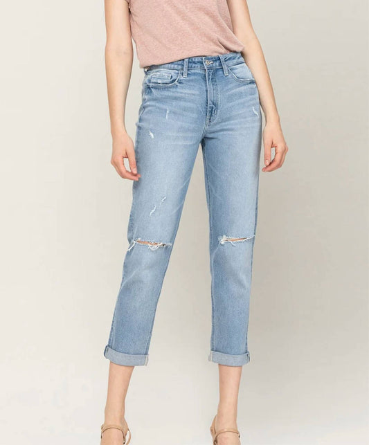 Vervet By Flying Monkey - Erika Stretch Mom Jeans